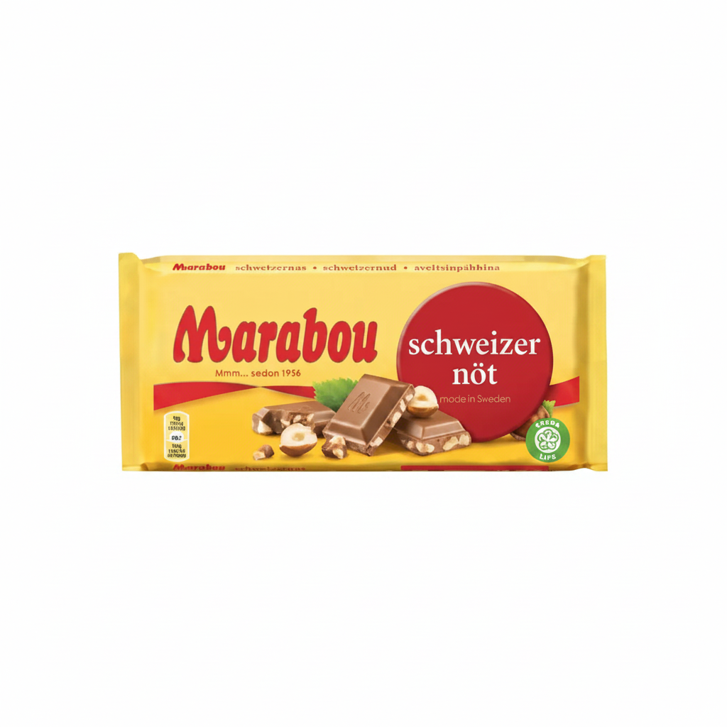 Marabou Schweizernöt 200G