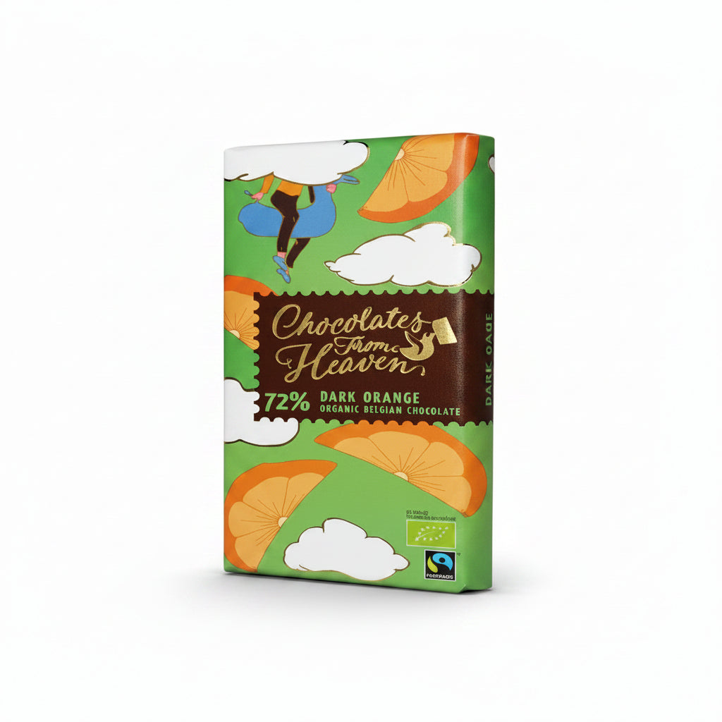 Chocolate from Heaven - 72% Mörk Apelsin