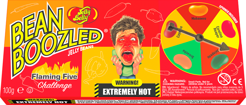 BEAN BOOZLED FLAMING GIFT BOX
