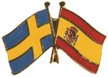 PIN SVERIGE/SPANIEN