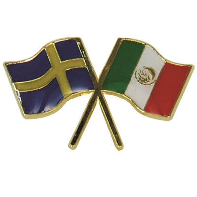 PIN SVERIGE/MEXIKO