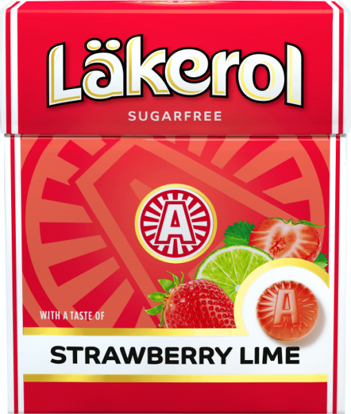 LÄKEROL STRAWBERRY & LIME
