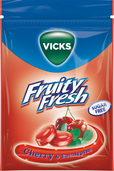 VICKS CHERRY & EUCALYPTUS HALSTABLETT
