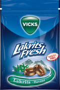 VICKS LAKRITS FRESH HALSTABLETT