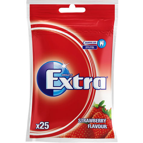 WRIGLEYS EXTRA TUGGUMMI STRAWBERRY