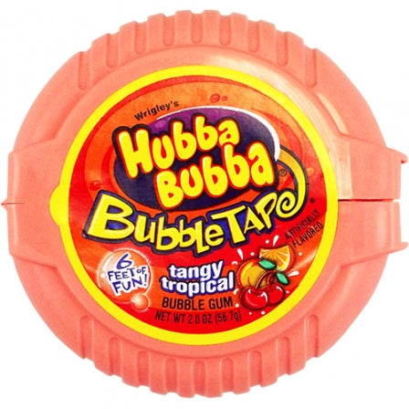 HUBBA BUBBA TAPE TANGY TROPICAL