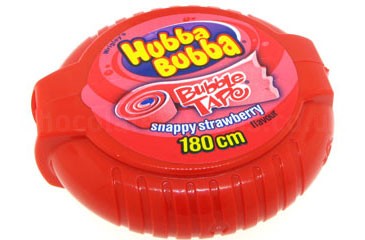 HUBBA BUBBA TAPE STRAWBERRY
