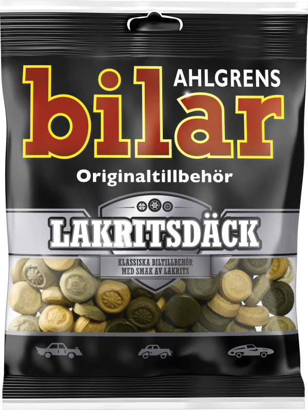Ahlgrens bilar Lakritsdäck