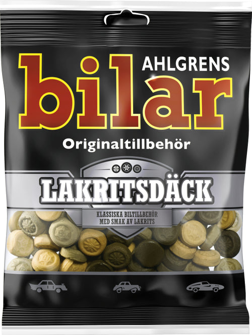 Ahlgrens bilar Lakritsdäck