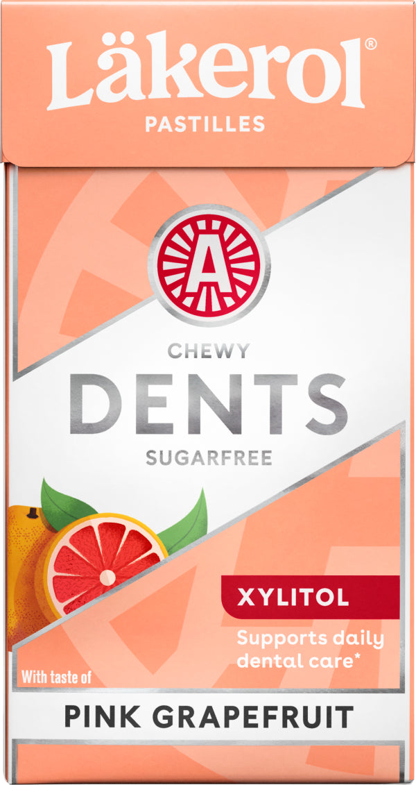 Läkerol Dents Pink Grapefruit