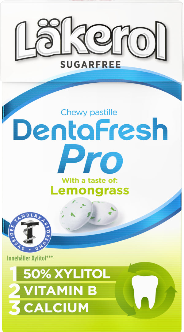 Läkerol DentaFresh Pro Lemongrass