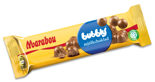 Bubblig mjölkchoklad