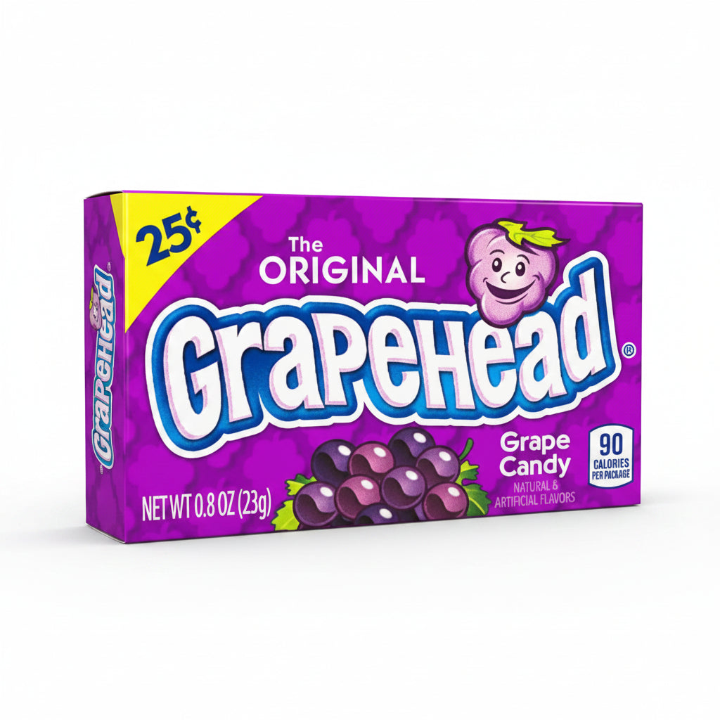 Grapehead Candy The Original Grape Head