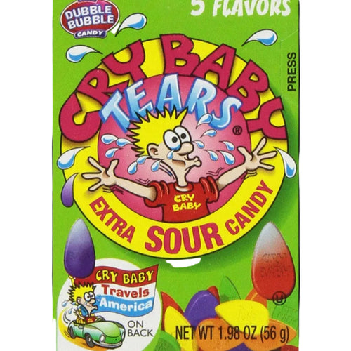 Cry Baby Tears Extra Sour Candy 