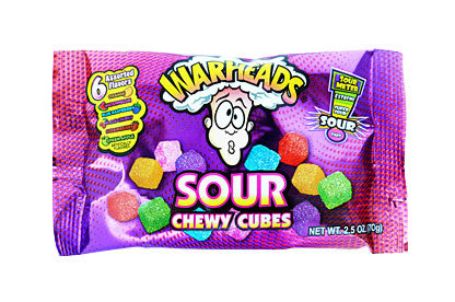 WARHEADS chewy cubes