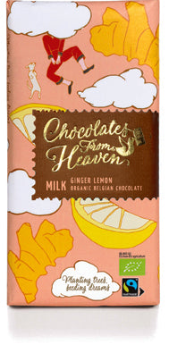 Chocolate from Heaven - Mjölkchoklad med ingefära & citron