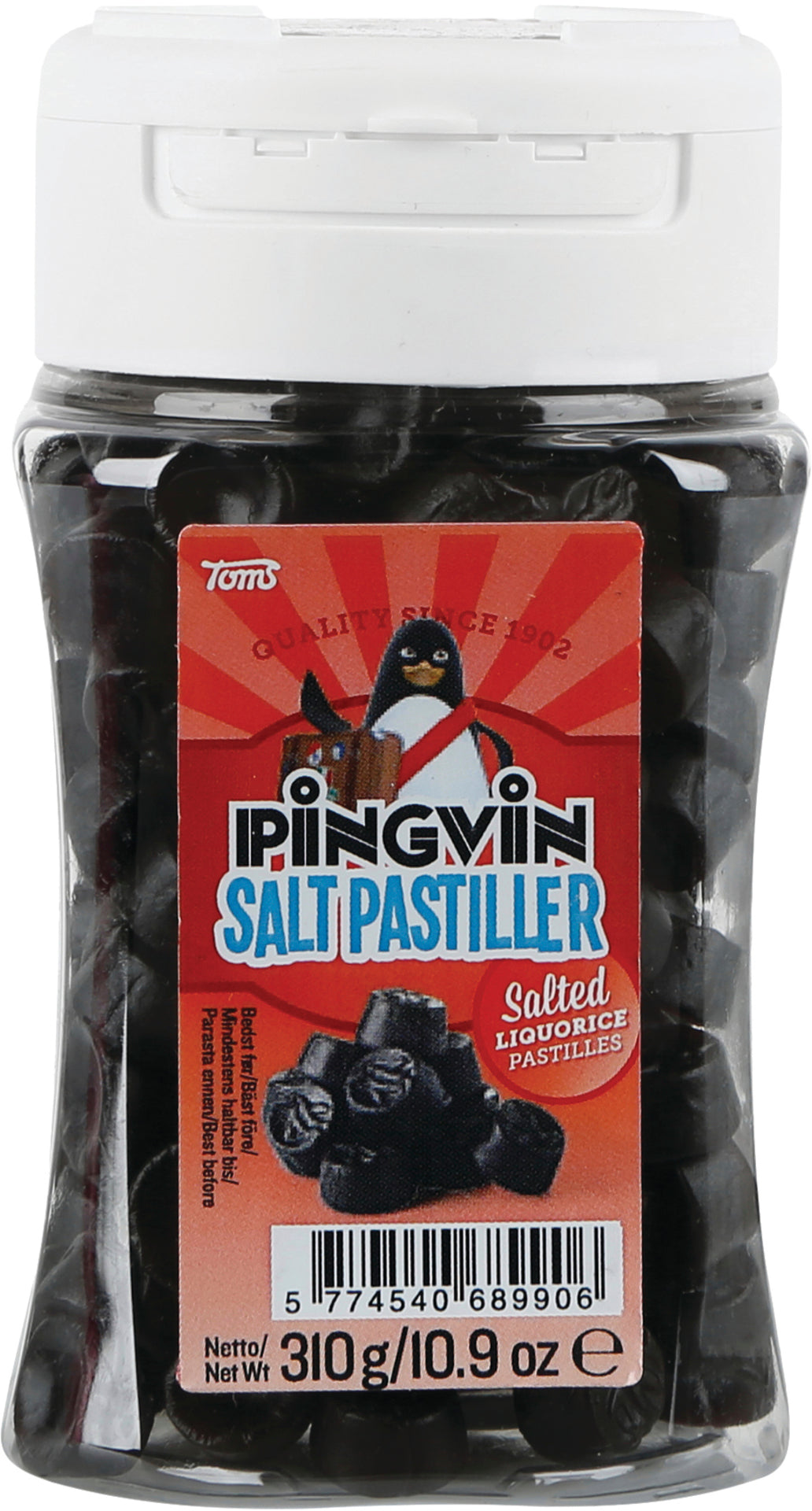 Pingvin Liquorice Saltpastiller 