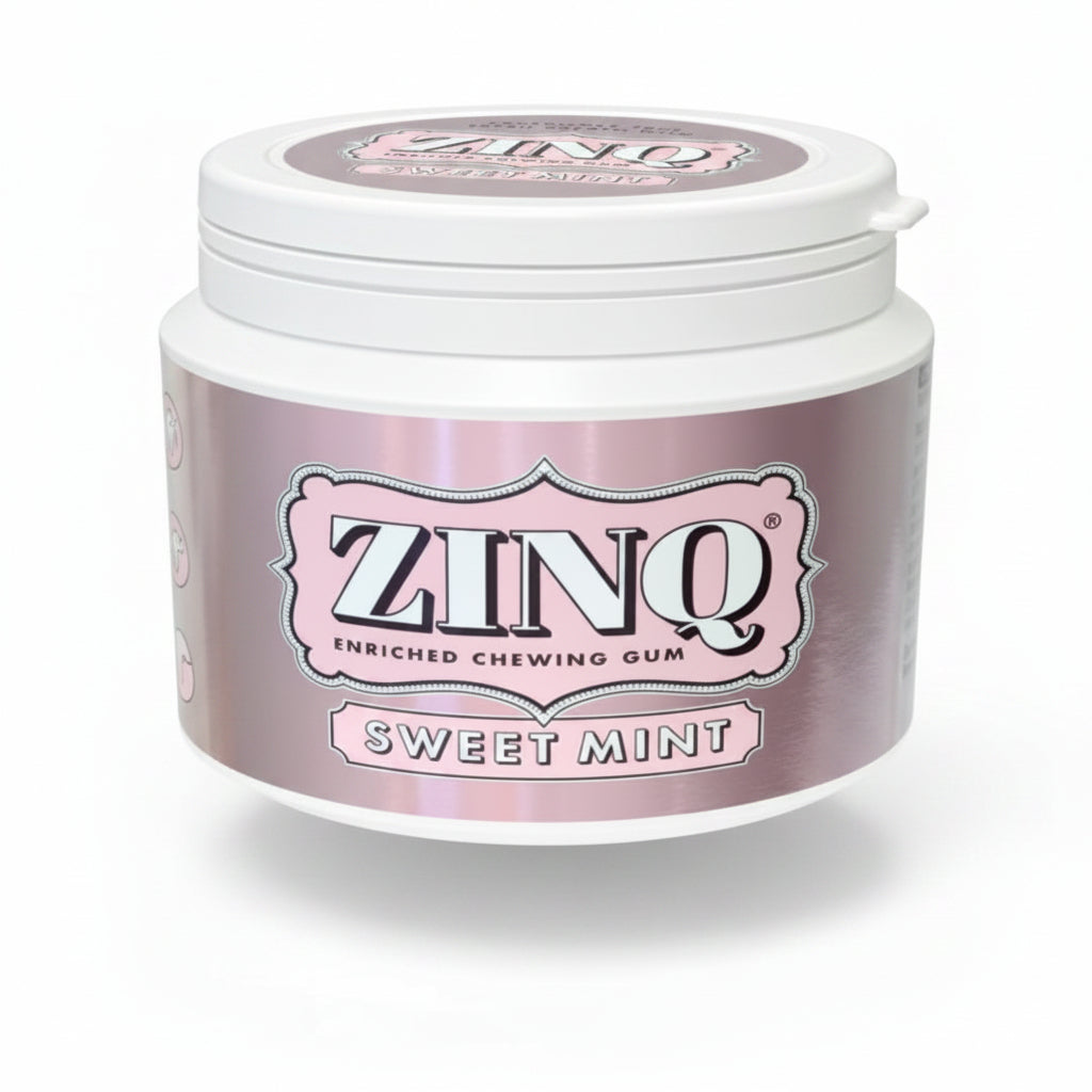 ZINQ TUGGUMMIBURK - SWEET MINT