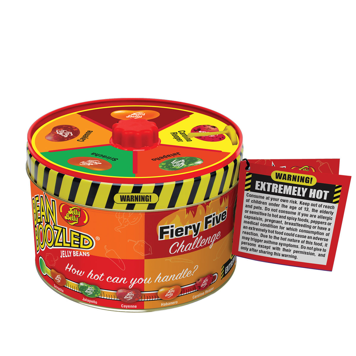 JELLY BELLY BEAN BOOZLED  FLAMING FIVE