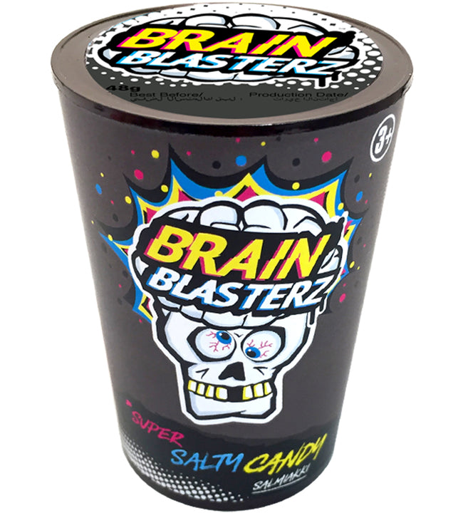 BRAIN BLASTERZ SUPER SALTY CANDY SALMIAKKI (LAKRITS)