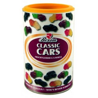 REXIM Classic Cars Fruchtgummi & Lakrits