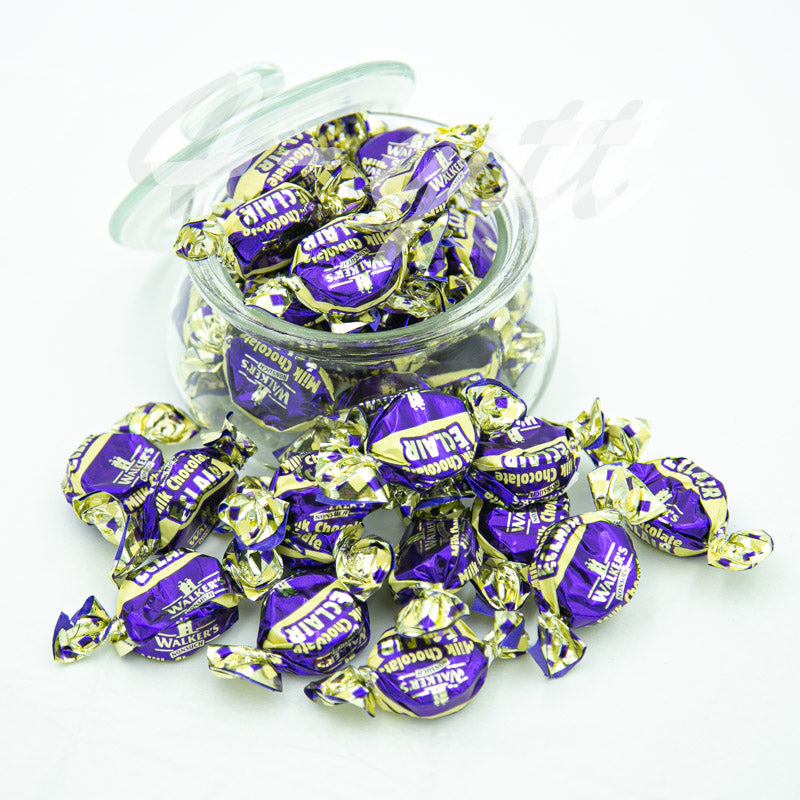 WALKERS MILK CHOCOLATE ECLAIRS 
