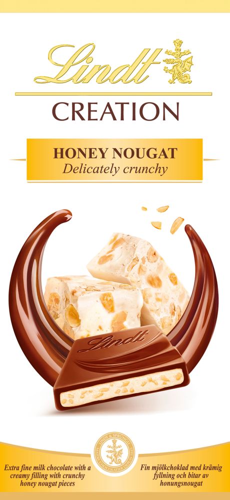 lindt CREATION HONEY NOUGAT
