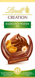 lindt CREATION HAZELNUT WAFER MILK