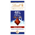 lindt EXCELLENCE 55% COCOA MILK CHOCOLATE