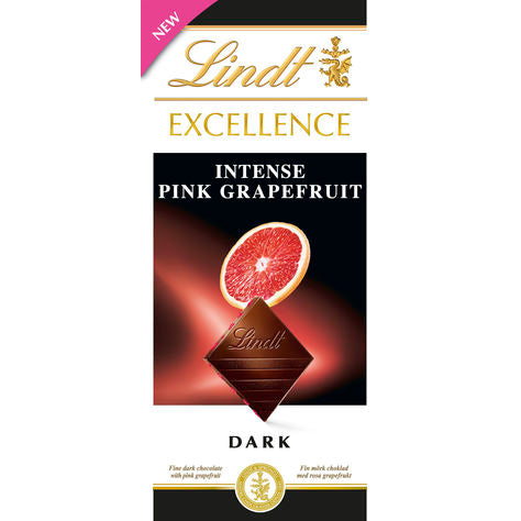 Lindt EXCELLENCE INTENSE PINK GRAPEFRUIT DARK