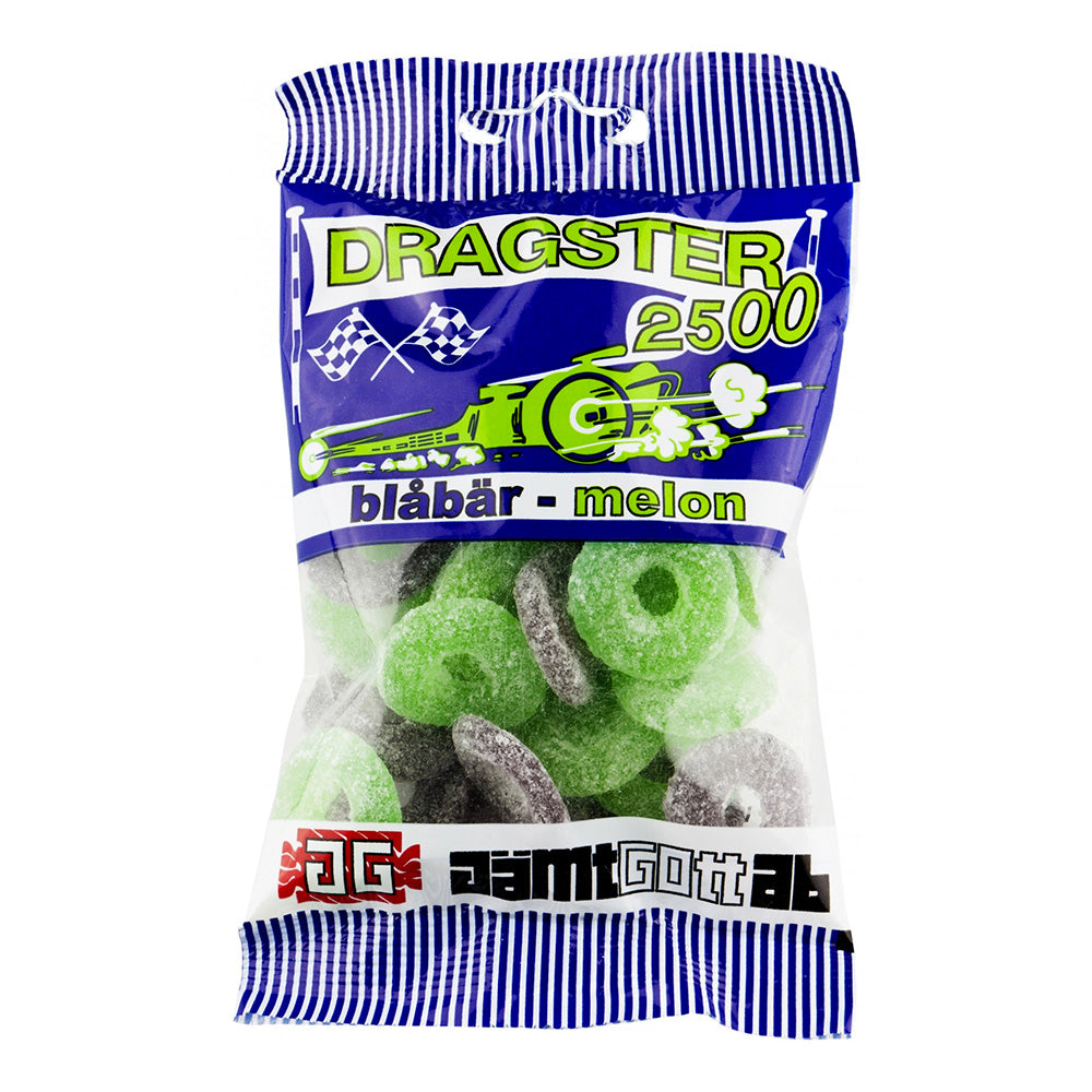 DRAGSTER 2500 BLÅBÄR/MELON