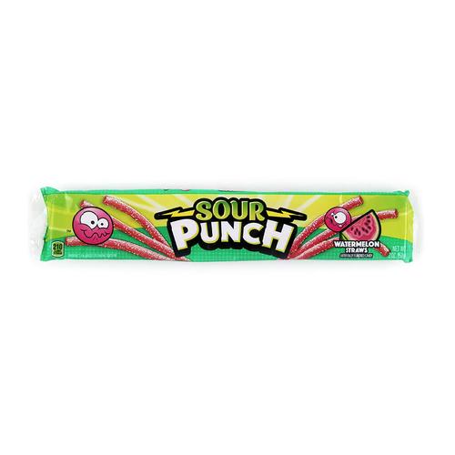 SOUR PUNCH WATERMELON STRAWS