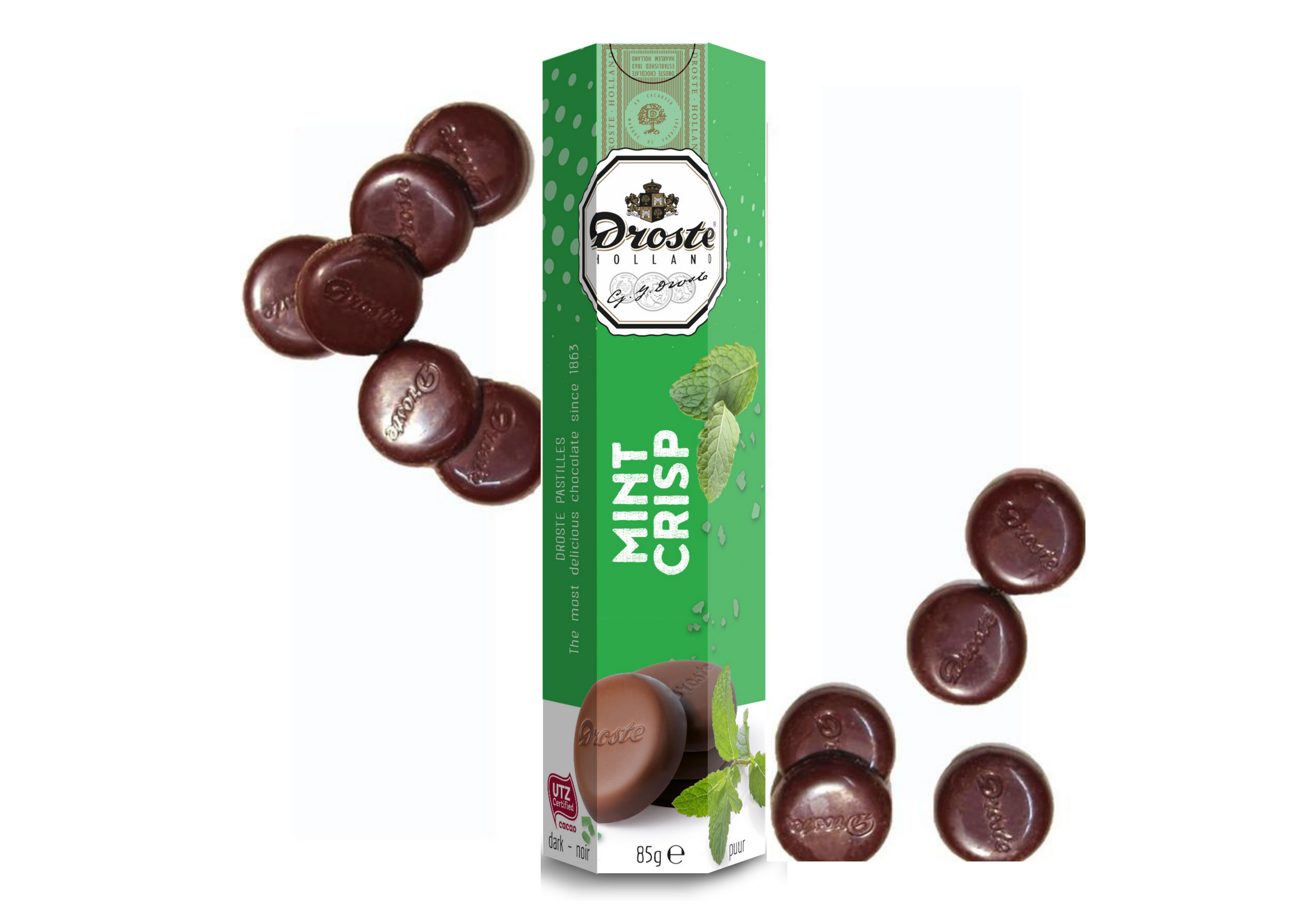 DROSTE Mint-Crisp pastilles