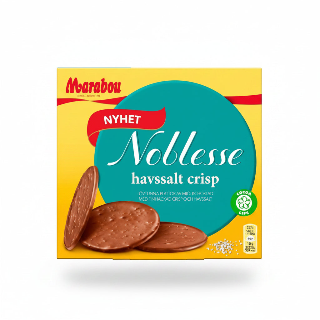 MARABOU NOBLESSE CRISP HAVSSALT 150G