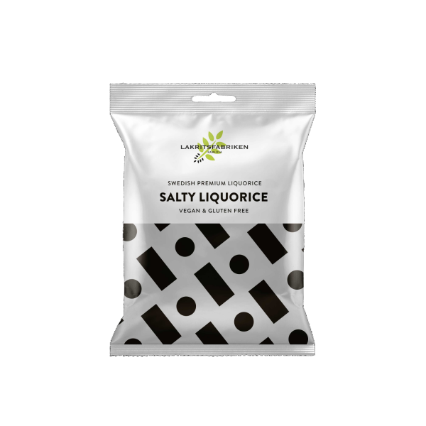 LAKRITSFABRIKEN - SALT LIQUORICE
