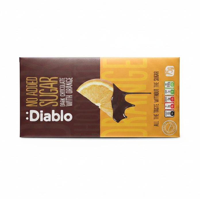 Sockerfri Mörk Choklad Apelsin