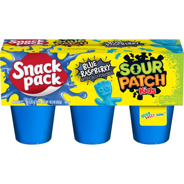 SOUR PATCH KIDS BLUE RASPBERRY SNACK PACK 6-PACK (552G)