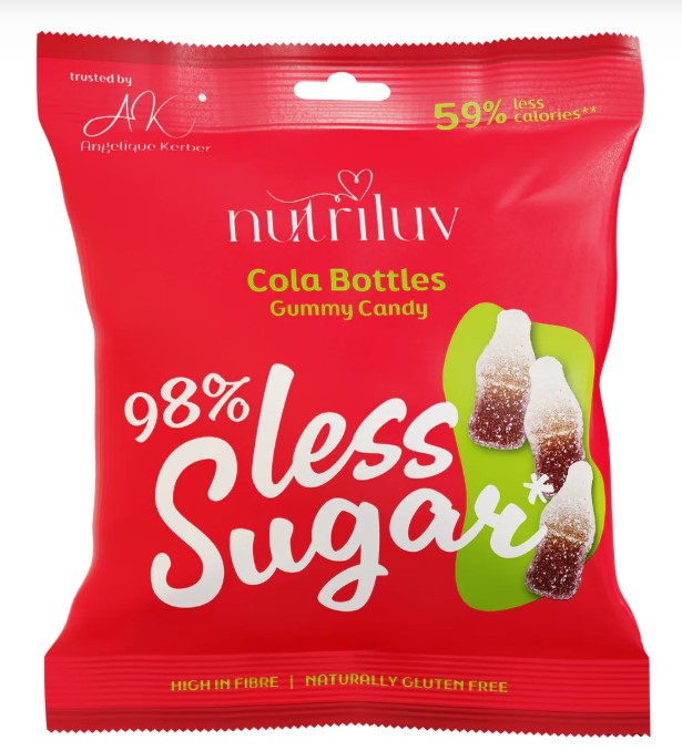 colaflaska , Mindre Socker