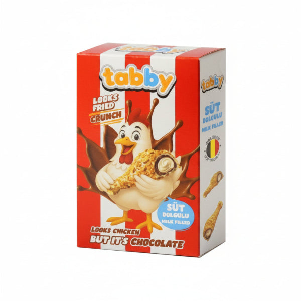 TABBY Choklad kyckling, fylld med Krämig chokladoch 50 g