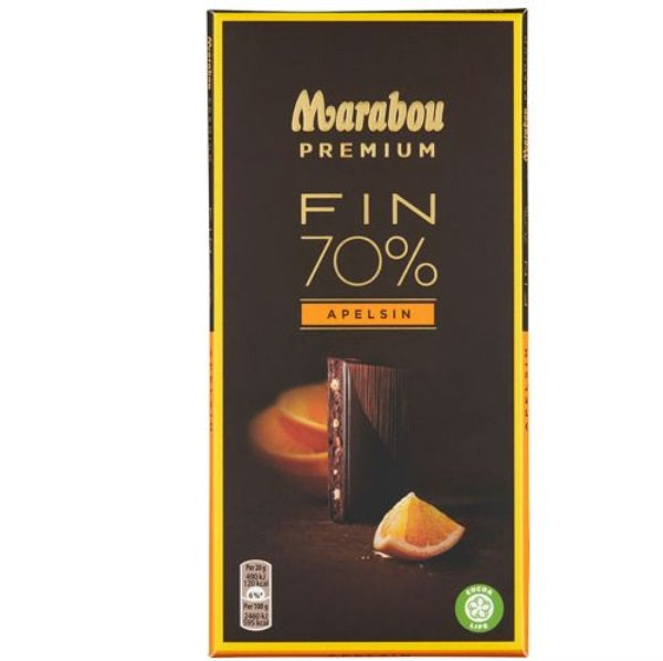 Marabou Premium APELSIN 70% KAKAO