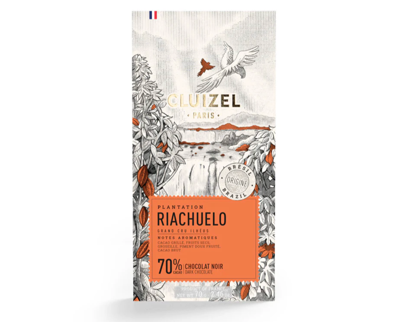 Michel Cluizel Riachuelo Noir 70% Mörk Choklad 70g