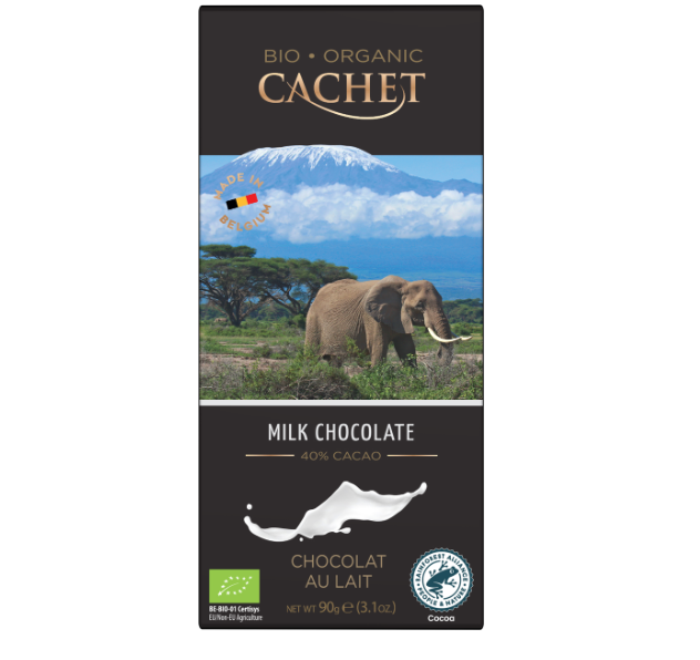 CACHET Mjölkchoklad 100g