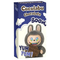 Cocolabu Chocolate Boom toy packaging with a character holding a chocolate bar.